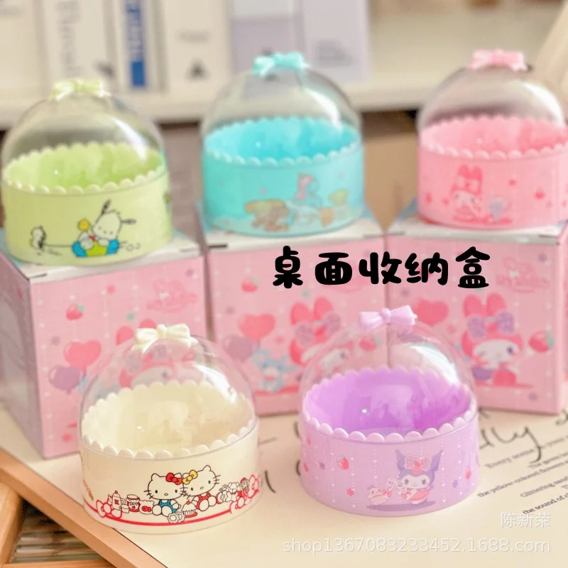 

Новый Hello Kitty My Melody Kuromi аниме периферийные устройства креативный мультяшный настольный органайзер для ювелирных изделий подруга праздничный подарок