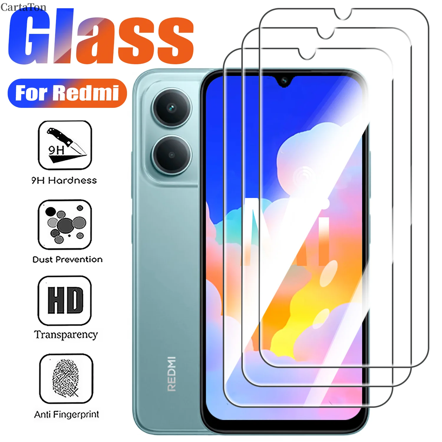 1-3Pcs Tempered Gla…