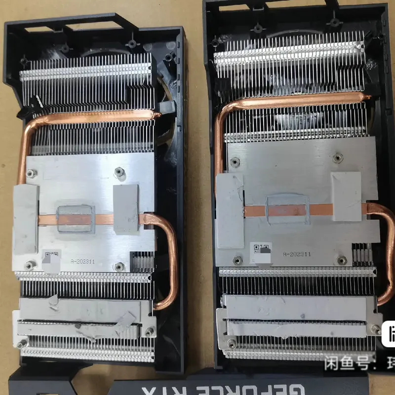 

Радиатор-кулер для видеокарты Gigabyte RTX3050 EAGLE с задней панелью