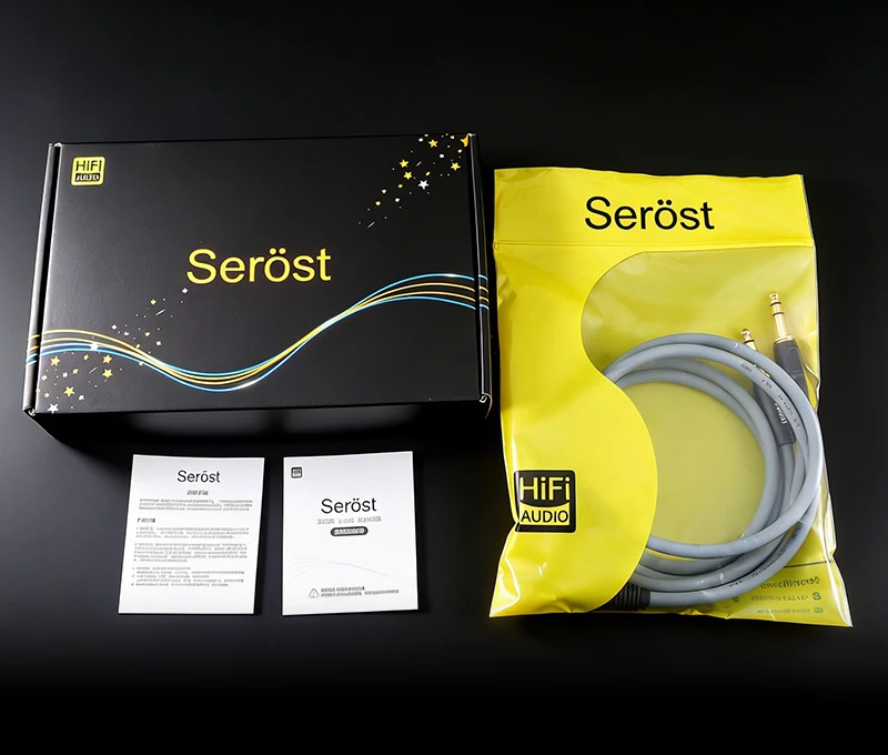 Serost HiFi Sauerstofffreies Kupfer OFC Audiokabel 6,5mm TRS auf RCA-Stecker Männlich zu Männlich für Lautsprecher Verstärker Mixer E-Gitarre – Detail 7