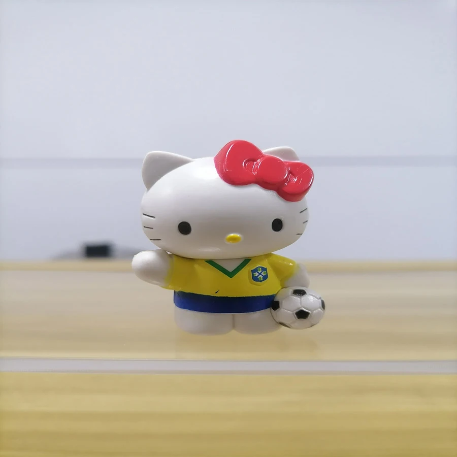 Hello Kitty Cute World Collection Anime Action Figure Desktop Toy Children Gift Brazil Egypt Russia China Costume Kid Toys
