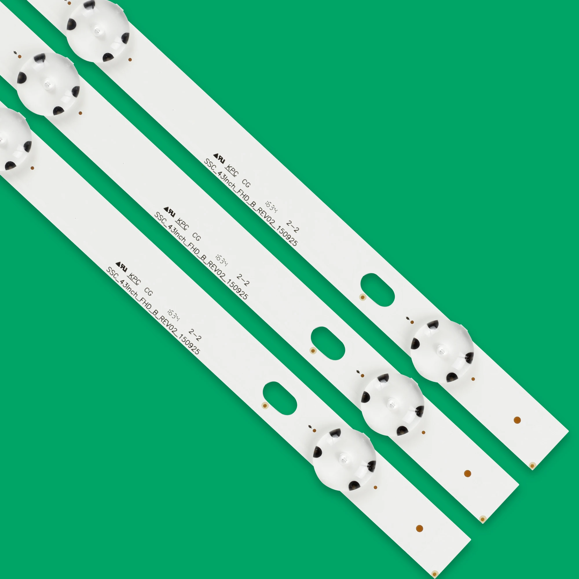 새로운 키트 6pcs 7LED LED 백라이트 스트립 43LF5100 LF51_FHD_A LF51_FHD_B LGE_WICOP_FHD 43INCH_REV00_A B_150511 43LH570V