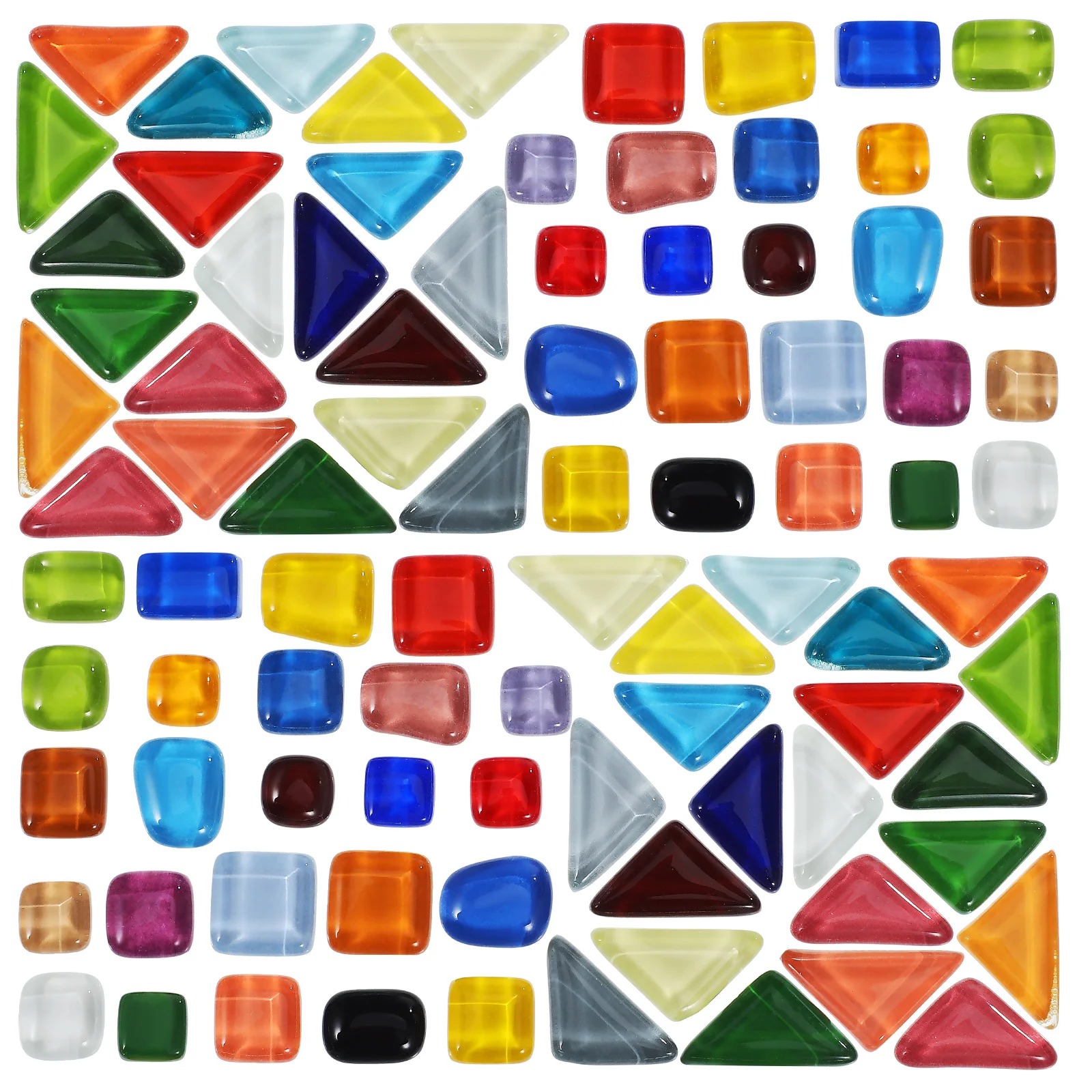 

3Pack Crystal Tiles Mosaic Glass Pieces DIY Craft Supplies Kits for Adults Stained Glass Tiles Kit Kits for Adults