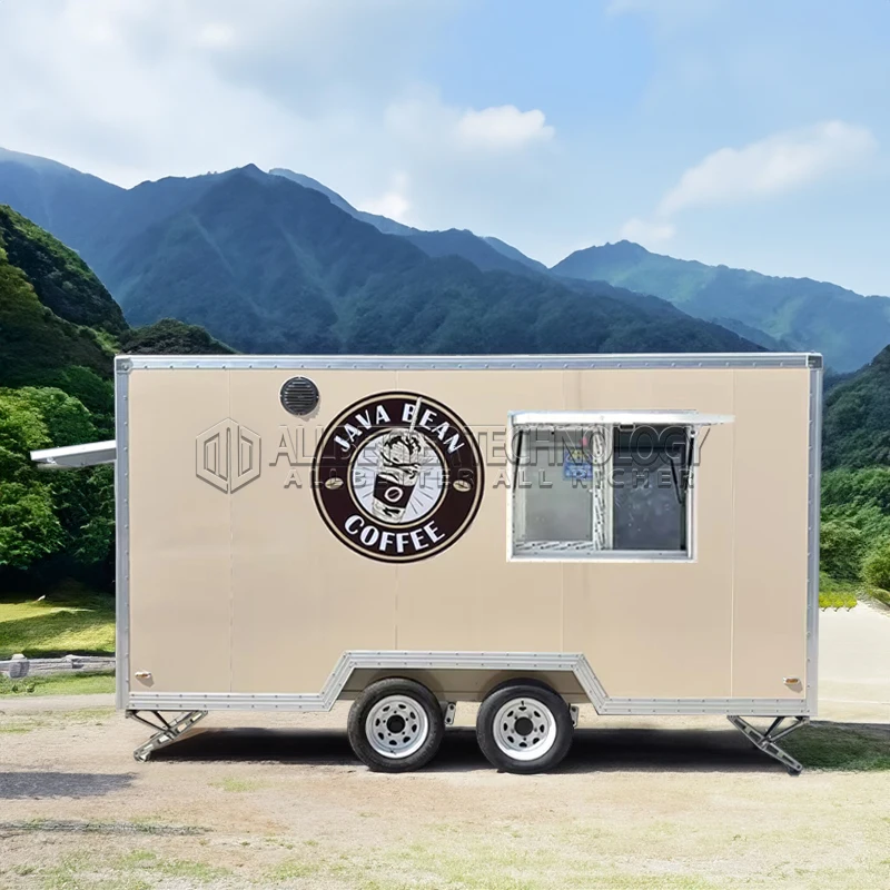 Allbetter Factory Direct Food Truck Heavy Duty Commercial Grade Burger BBQ Wings Hot Dog for Outdoor Catering Operators