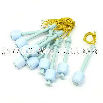 

10Pcs ZP10010 100mm Water Level Sensor PP Floating Switch Light Blue