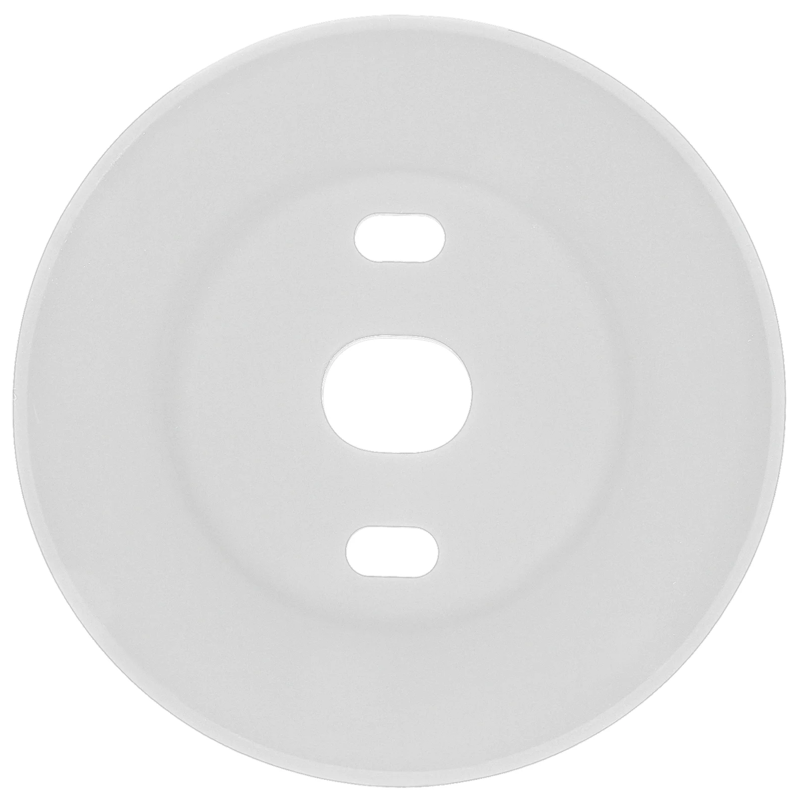 

Silicone Thermostat Cover Round Wall Plate Trim Kit High Grade Material Protects No Caulking Paint Easy Install Fits