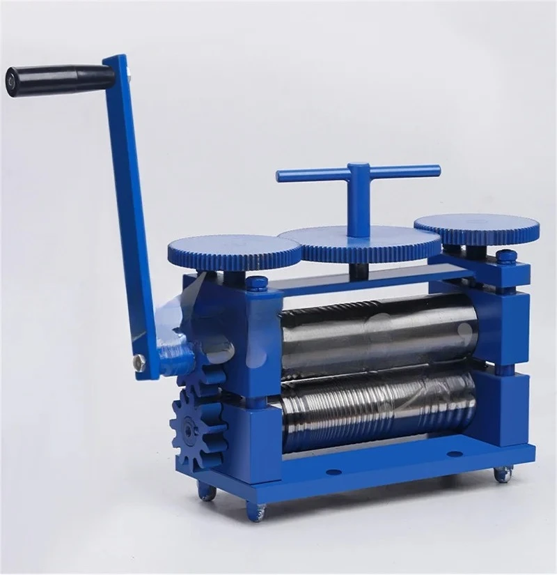 Manual Combination Semicircle Jewelry Press  Reducing Thickness Press Jewelry DIY Tool Jewelry Rolling Mill Machine