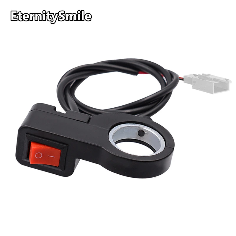 Interruptor impermeável da barra do punho da motocicleta, interruptor universal da E-bicicleta do conjunto