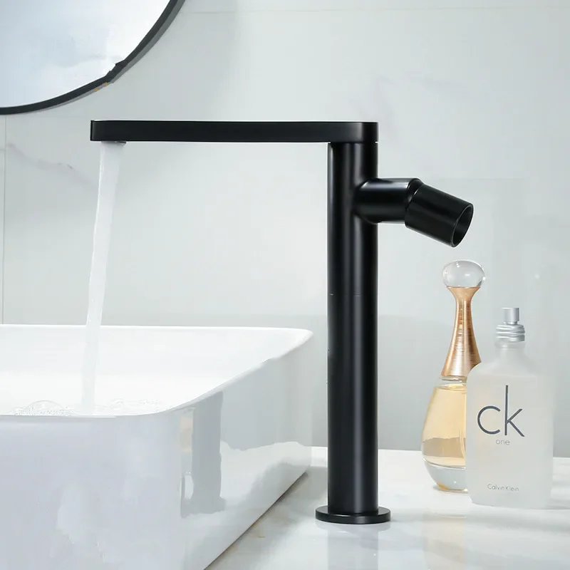 

Basin Faucet Rose Gold Bathroom Mixer Tap Hot & Cold Water Faucet Brass Sink Water Crane New Arrivals