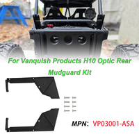 1 Set ABS Rear Mudguard Kit  Protection Accessories For Vanquish Products H10 Optic Kit Rear Fenders Kit Guard