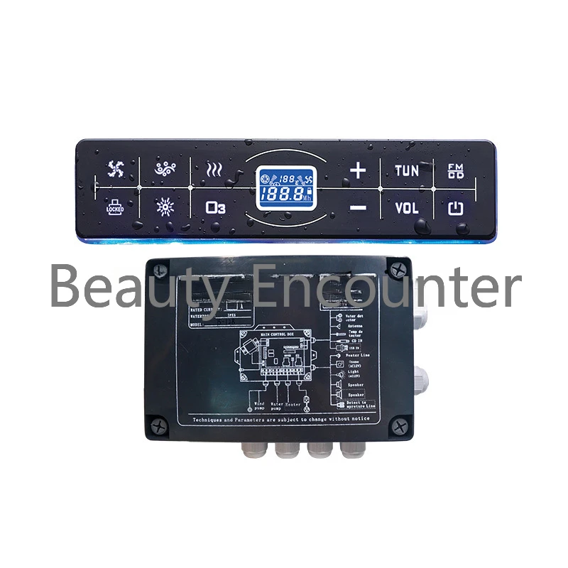 Massage bathtub controller box control board computer hydrotherapy control panel system