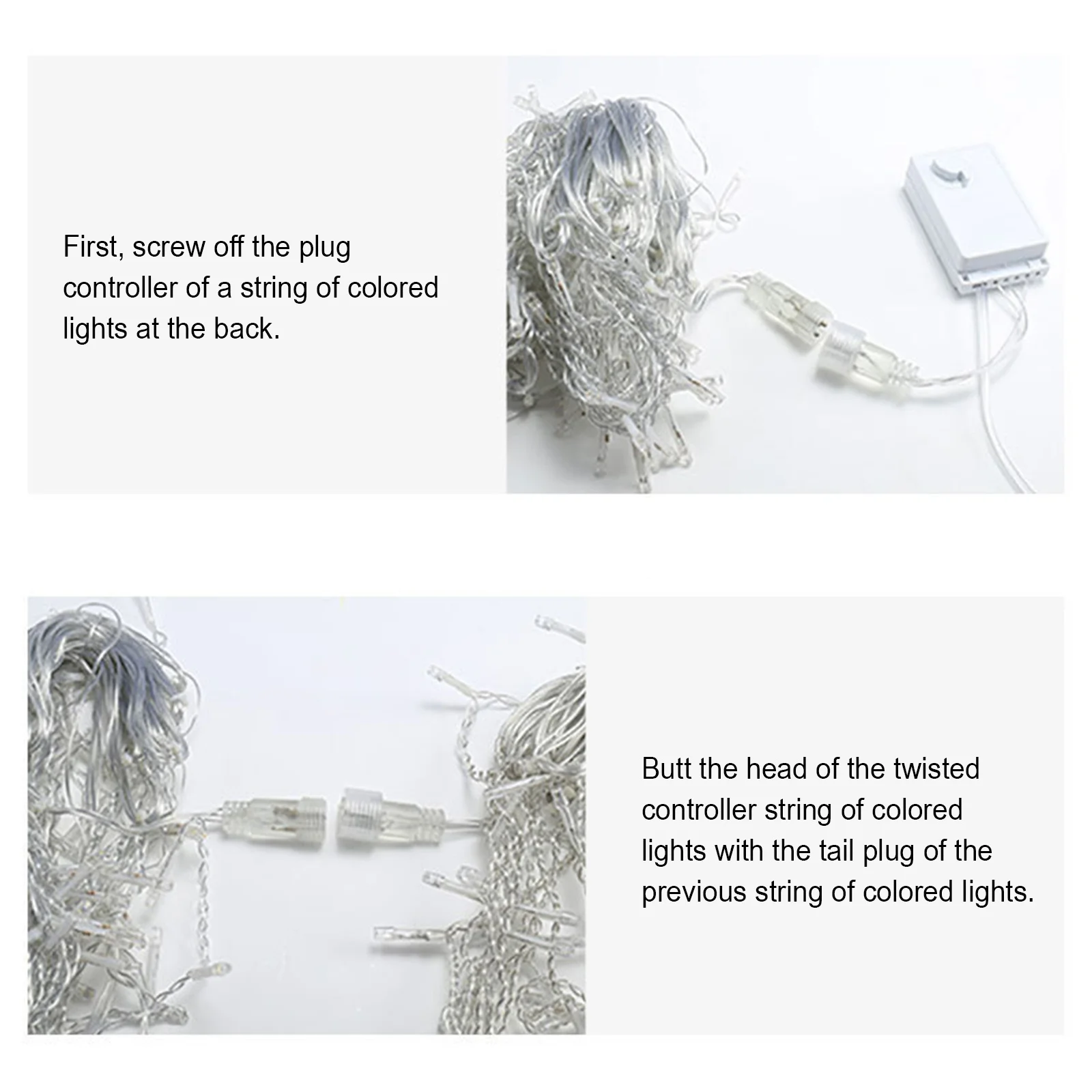 

4m Decorative Light String Outdoor Waterfall Light String For Garden Courtyard Eaves New Year Festival Party Decoration Light