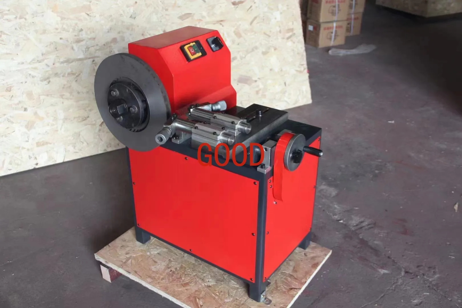 

Small and medium-sized car brake disc cutting machine, disc brake disc repair machine