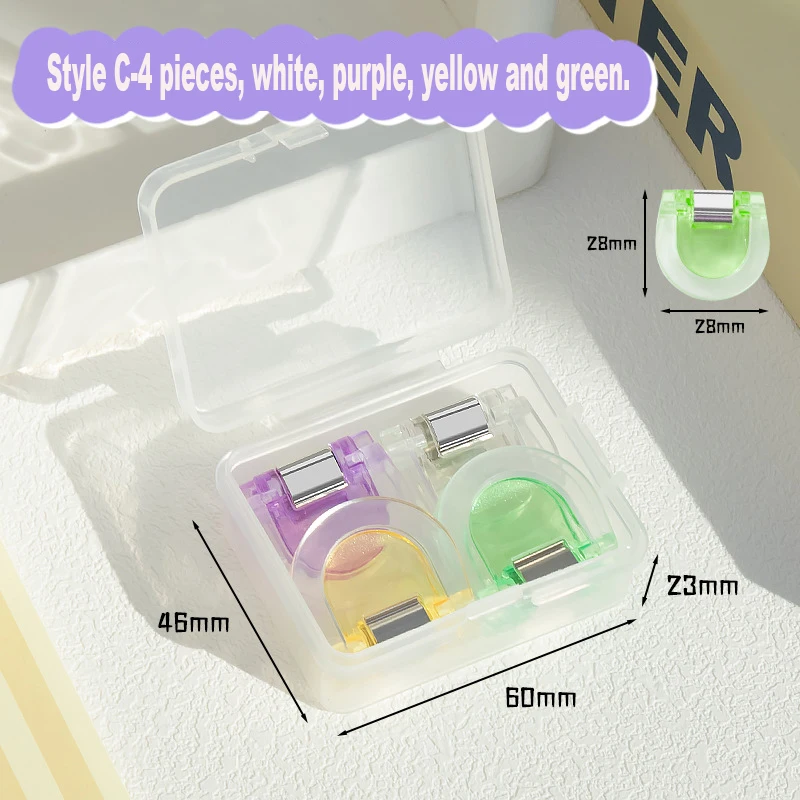 6-pack binders (colorful), storage clips, binders, folders, sealing clips, universal clips (6 different colors in a pack)