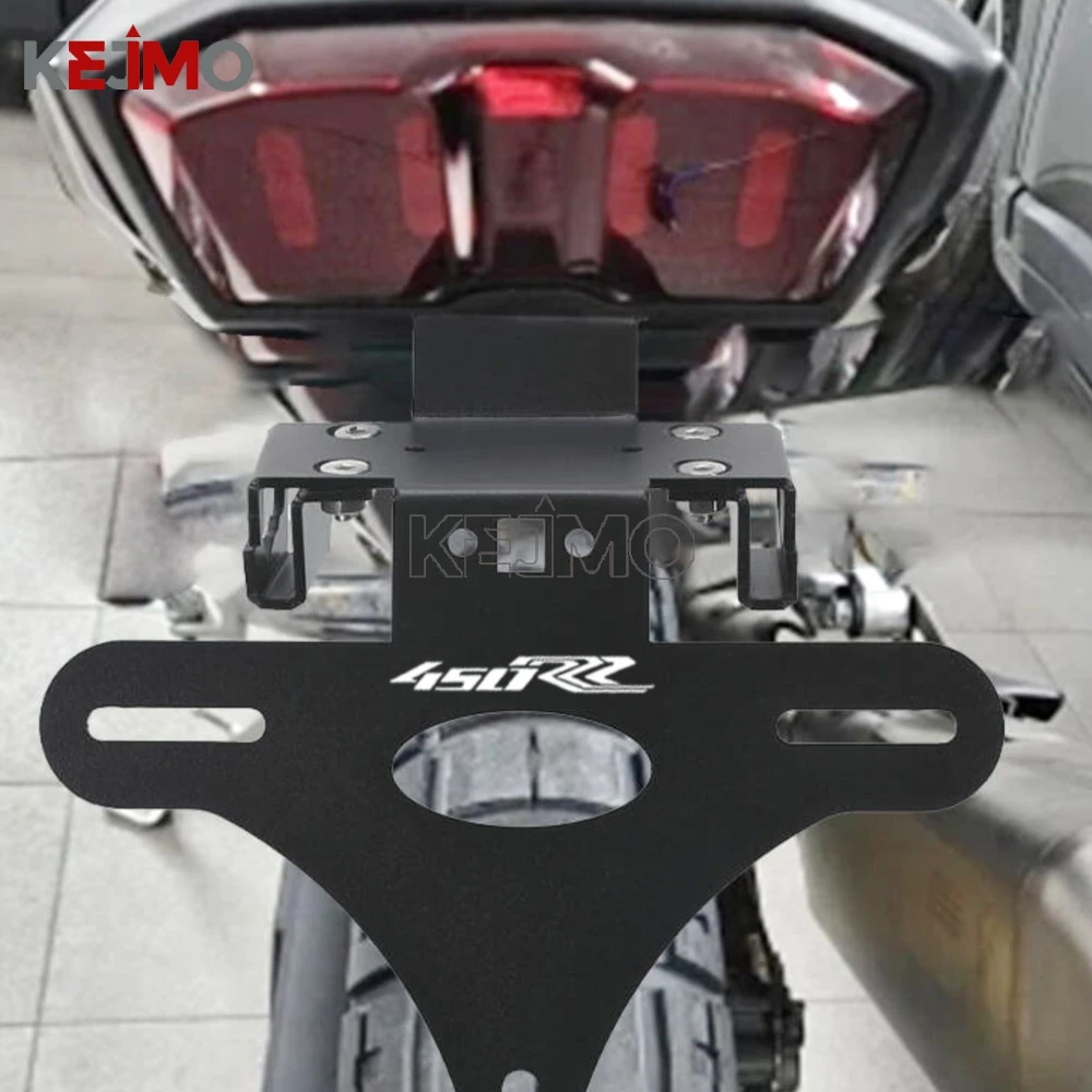 

450RR 450 RR RR-450 2024 2025 2026 For Kove Motor Accessories License Plate Holder Bracket Rear Tail Tidy Fender Eliminator Kit