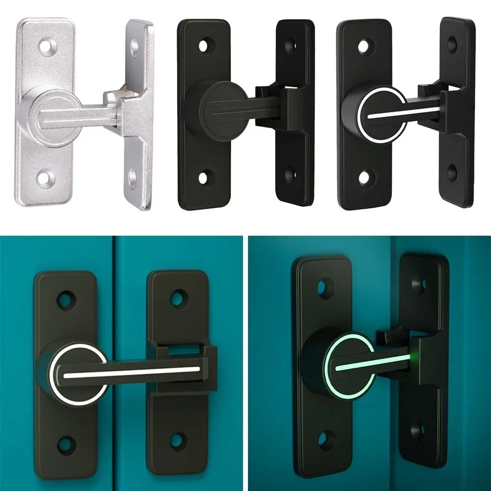 Interior Door Bolt Luminous Bolt old-fashioned Surface-mounted Room Roor Latch 90 Degree Heavy-duty Lock