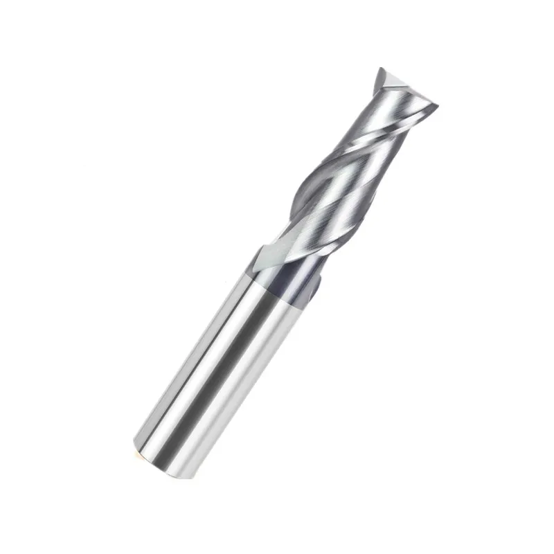 HRC55 4,5,6,8,10,12*75 100mm Hartmetall Flach oder Vierkant Schaftfräser 2 zwei Flöten CNC Maschine Fräser Bohrer
