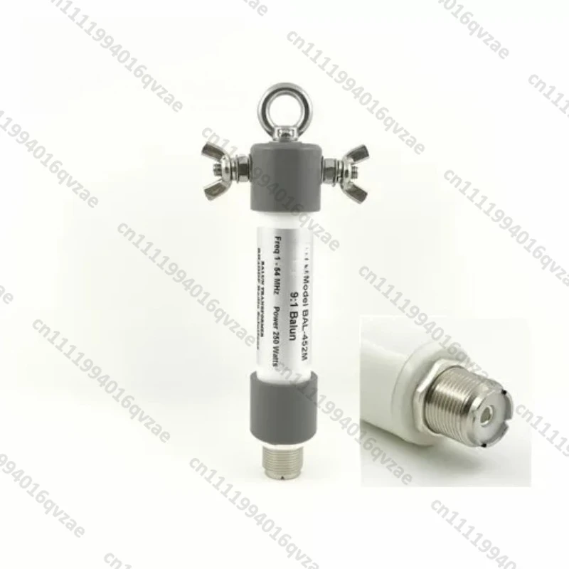 Mini 9:1 Shortwave Balun BAL-452M HF Antenna Unun for Ham Radio Longwire Antennas