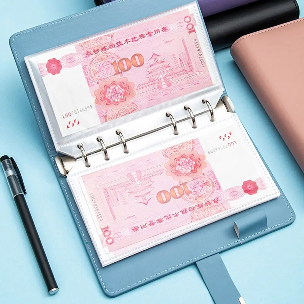 Large Capacity 100 Envelopes Money Saving Challeng Reusable Waterproof Envelope Challenge Binder Get Rich Overnight