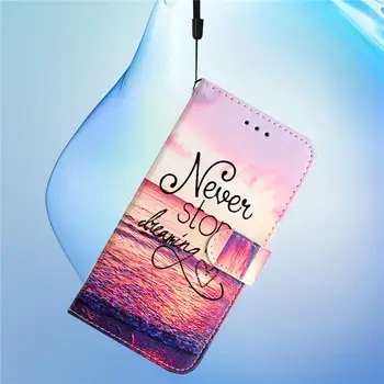 Kožené flipové pouzdro pro Samsung Galaxy A50 A70, magnetické, módní malované, pro Samsung Galaxy A20 A30 A40 8 nejlepší prodej kryt na samsung galaxy a4 - №5