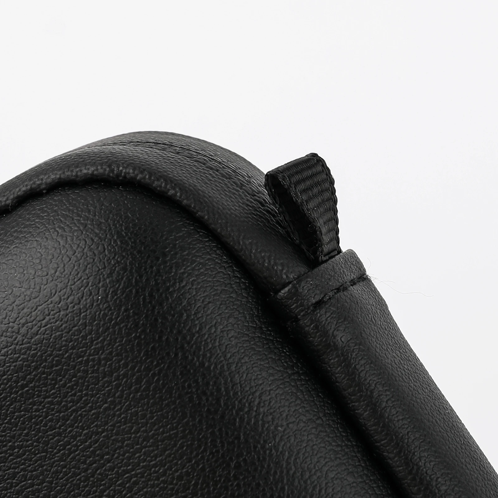 Ziigaat quadratische Ohrhörer hülle tragbare kabel gebundene Kopfhörer-Trage tasche wasserdichte Leder-Aufbewahrung tasche für Iems