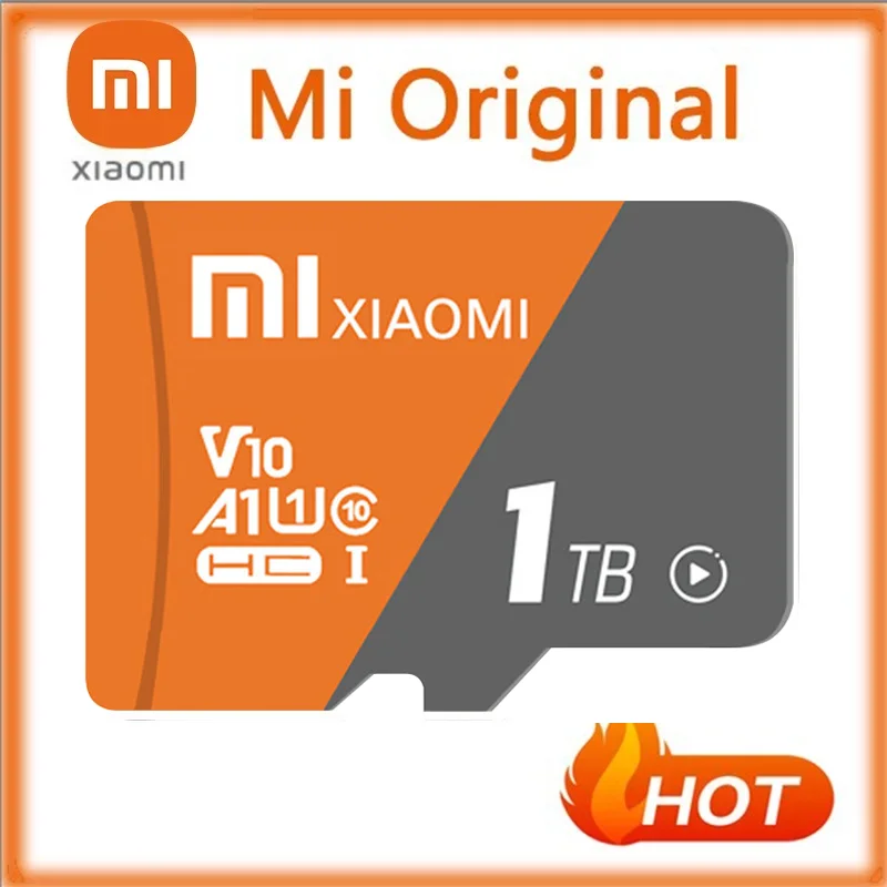 Xiaomi Memory Card 128GB 512GB High Speed Class10 1TB 2TB Micro TF/SD Flash Card For Smartphone Tablet PC Camera Mini Sd Card