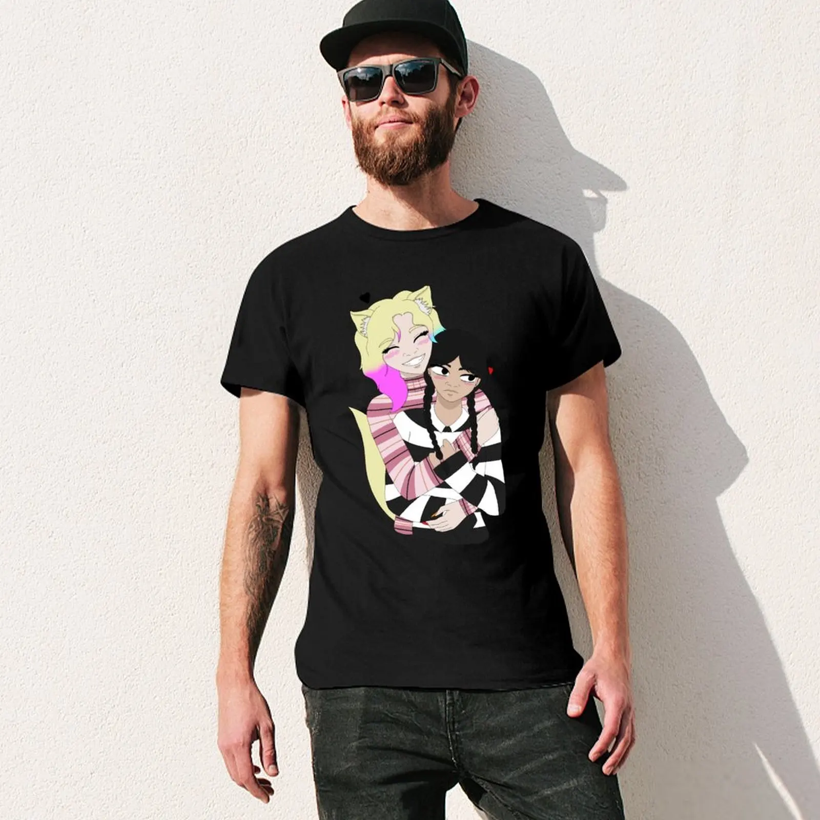 Wenclair hug! T-Shirt animal prinfor boys shirts graphic tees men t shirts - Image 3