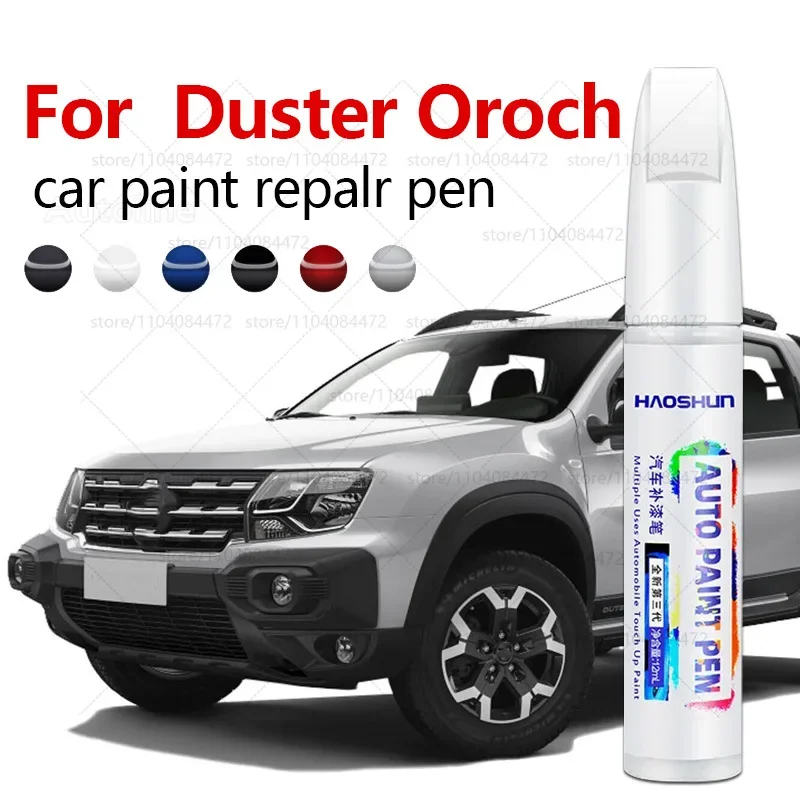 Pluma de reparación de pintura de coche para 2015-2023 Renault Duster Oroch accesorios de reparación de arañazos de pintura fuego rojo perla negro Glaciar blanco