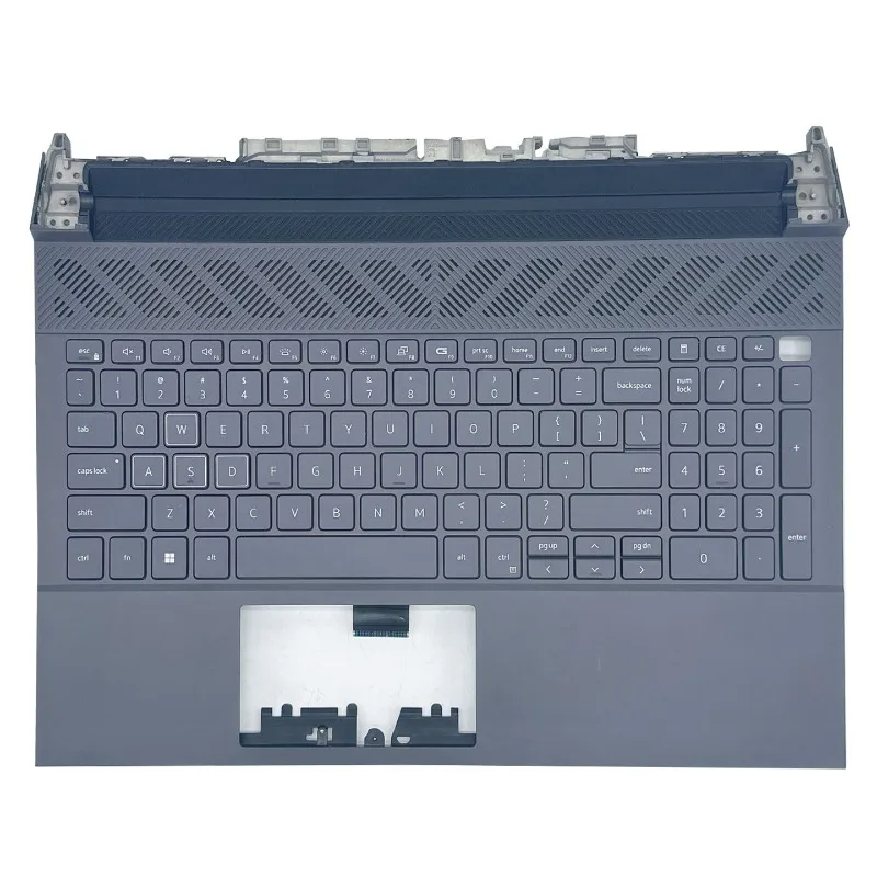 Laptop C-Shell Keyboard Palmrest Assembly Replacement, Compatible with 15.6-inch Gaming Laptops, Durable ABS Construction, Full