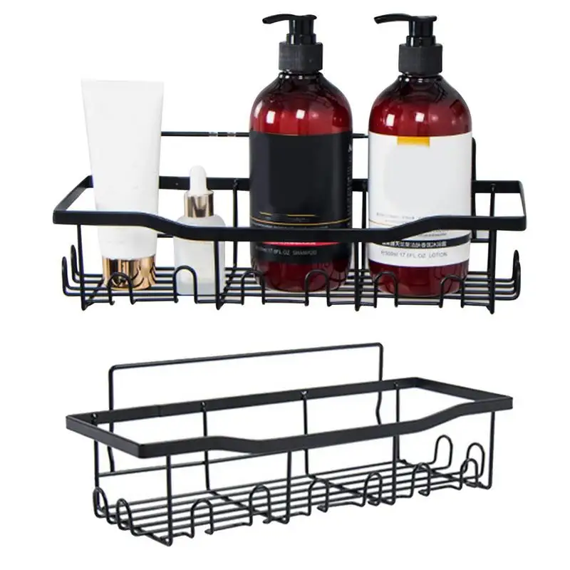 

Bathroom Shower Rack Wall Mounted Bathroom Draining Organizer Storage Home Organization For Toilet Hotel Apartment Dormitory