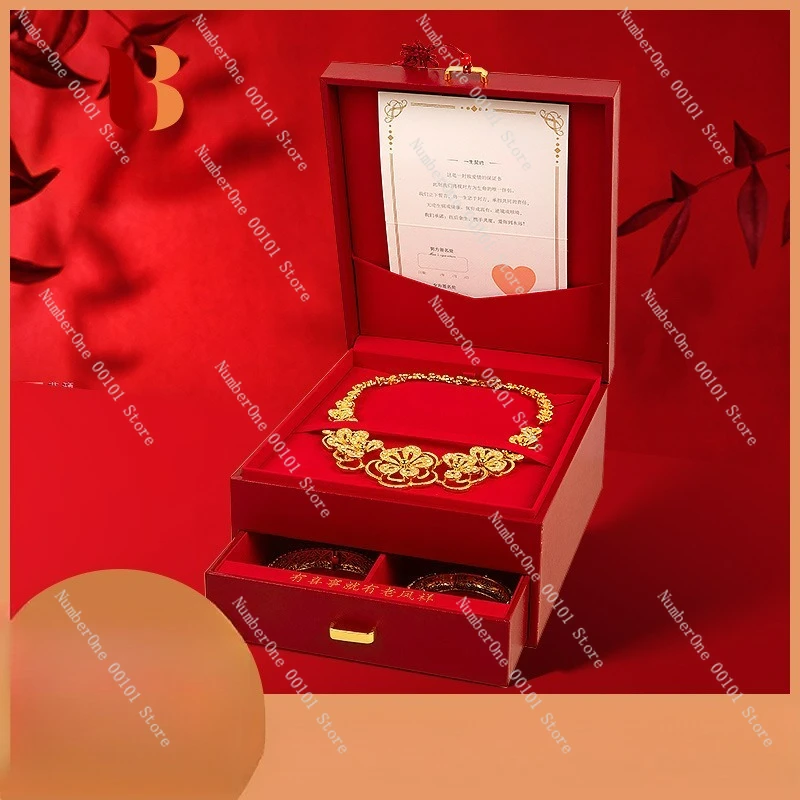 

Jewelry Box Engagement Wedding Hardware Jewelry Storage Box Premium