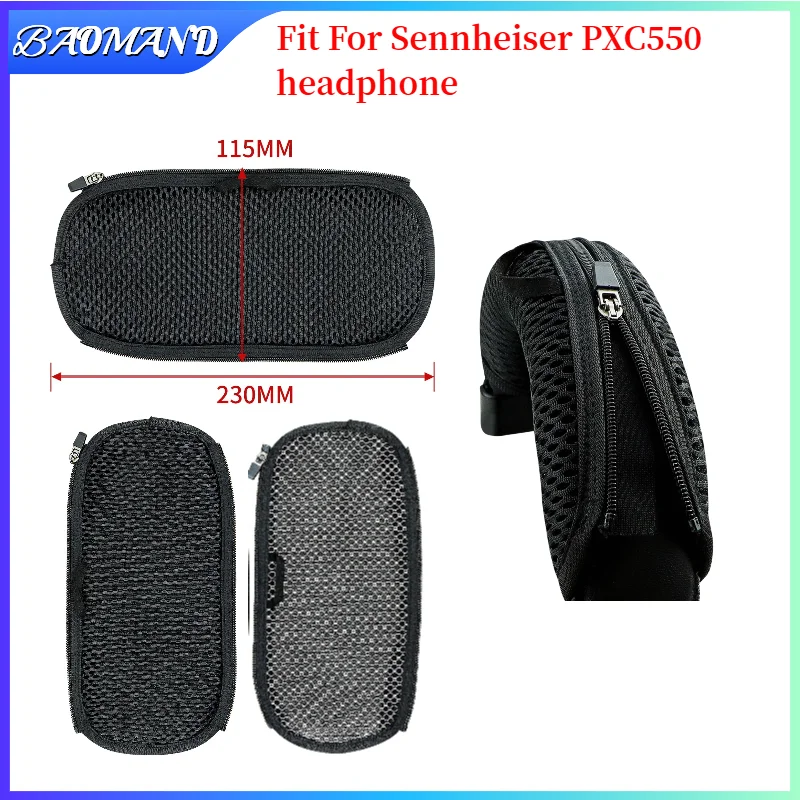 

Replacement Earpads for Sennheiser PXC550 Headset Headphones Leather Sleeve Earphone Earmuff