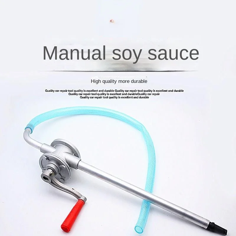 Oil Extractor Self-Priming Manual Hand-Operated Oil Pump Pumping Oil Pipe Household Firewood Machine Car Gasoline