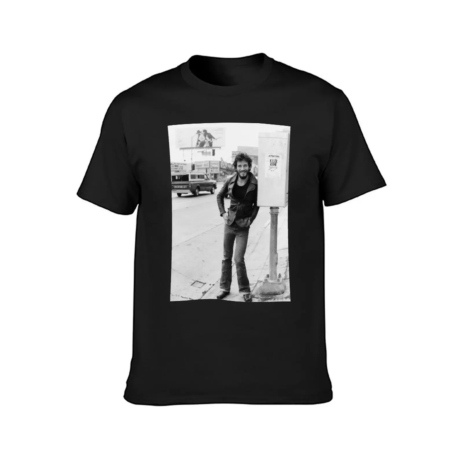 Born To Run - Greatest Music All The Time T-Shirt pakaian hippie kaus kosong untuk pria katun