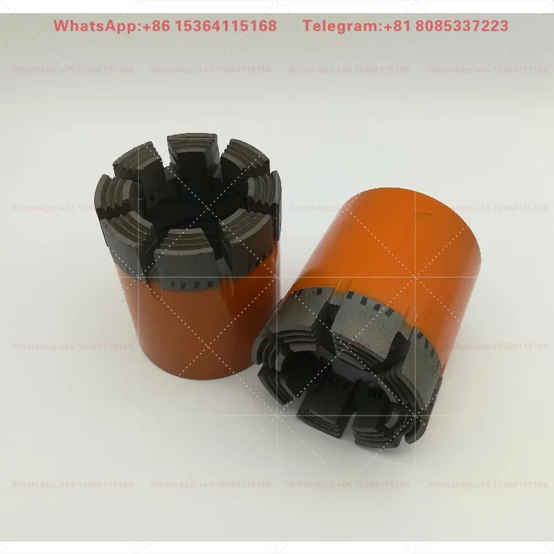 Industrial Impregnated Diamond Core Bit Rock Drilling Diamond Crown Tool For Geological Sampling Exploration Construction Work