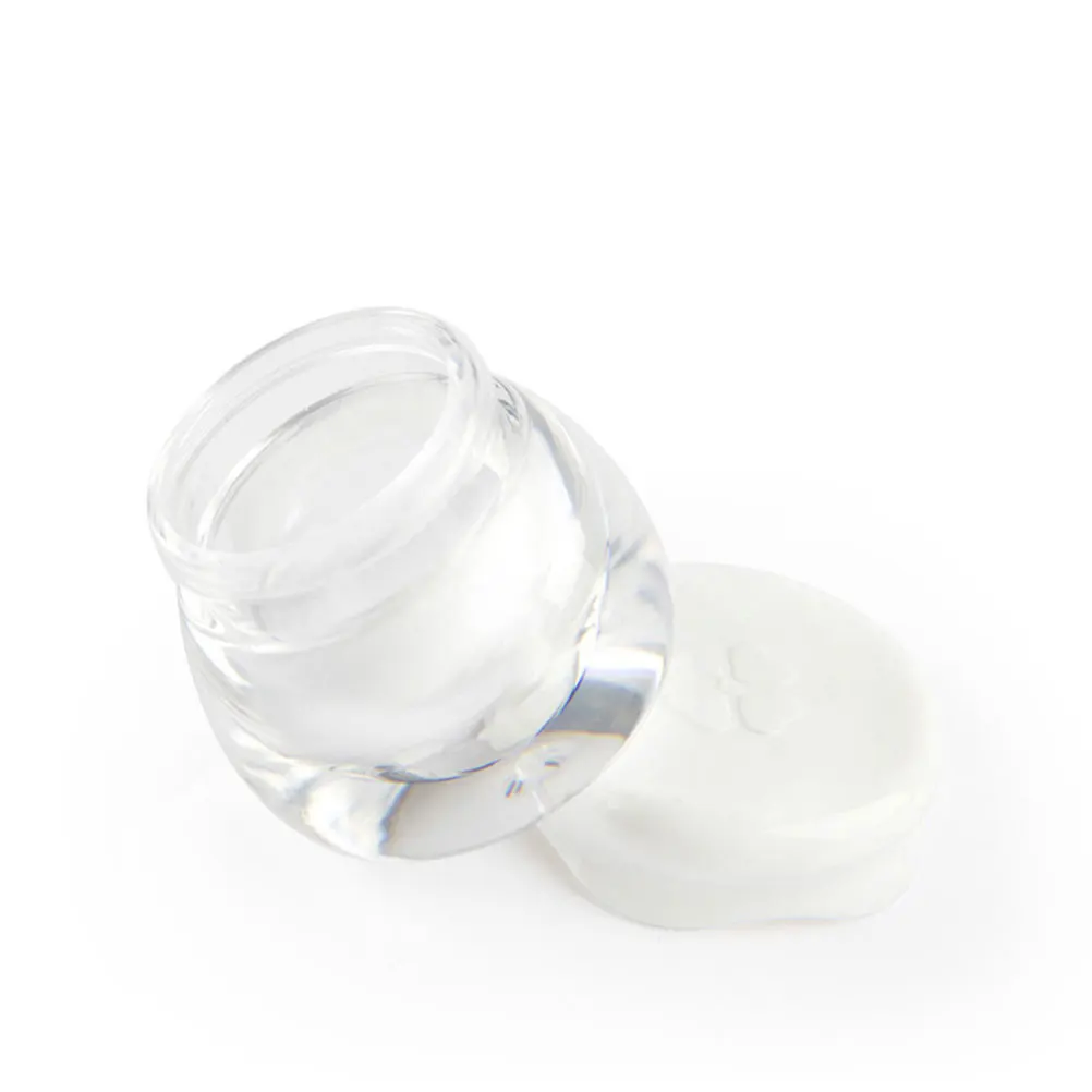

8 Pcs Acrylic Cream Jar Facial Bottle Toiletry Bottles Containers with Lids Makeup Travel for Creams Glass