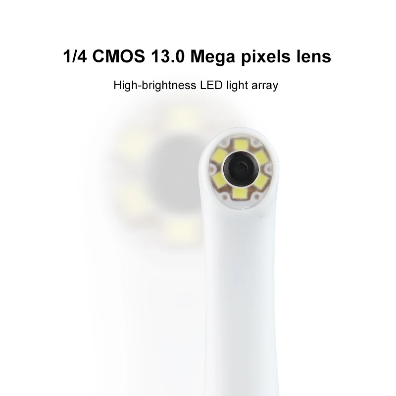 

13-мегапиксельное проводное устройство для стоматологического осмотра с удобным USB-портом; совместимо с ПК, ноутбуками, планшетами и т.д.