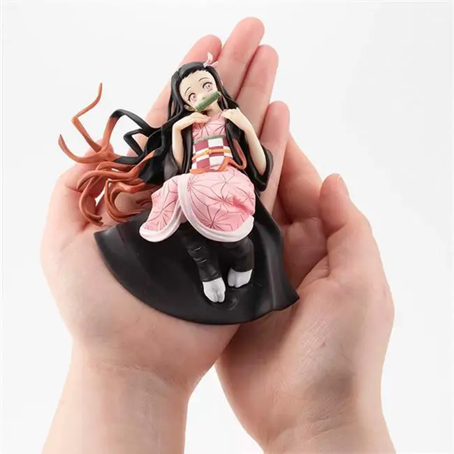 

New Anime Demon Slayer Megahouse Gem Palm Series Kawaii Kamado Nezuko Anime Figure Model Adult Toy Doll Surprise Gift