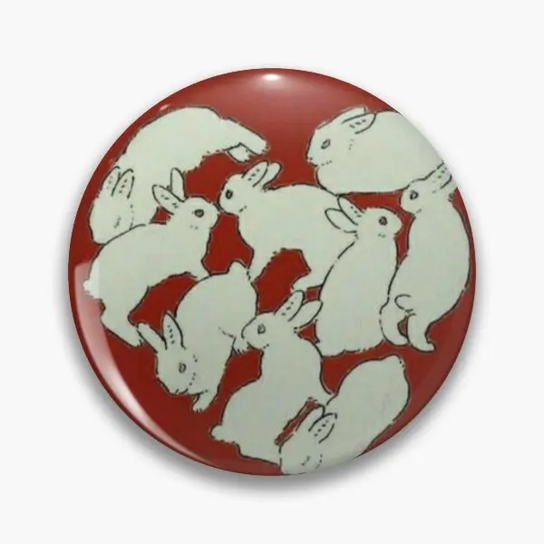

Heart Bunnies Soft Button Pin Funny Lapel Pin Lover Metal Clothes Jewelry Cute Fashion Cartoon Decor Brooch Creative Gift
