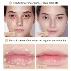 Concealer Tahan Air Cakupan Penuh-Menyembunyikan Tato, Bekas Luka & Noda, Alas Bedak Matte Alami untuk Semua Warna Kulit, Tahan Lama 10 nada penjualan terbaik - №