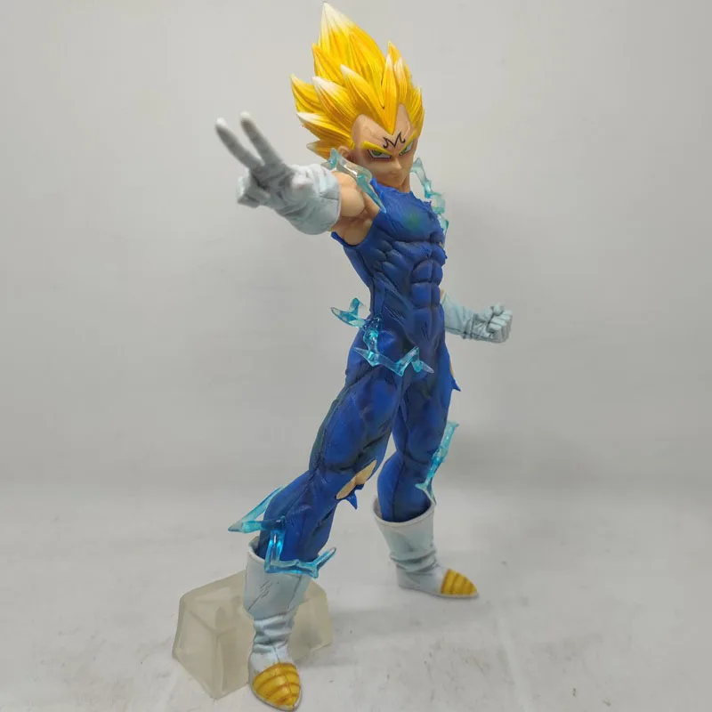 27cm Majin Vegeta modelo Dragon Ball Z figura de acción DBZ Super Saiyan Figuras juguetes colección de Anime GK estatua adornos regalo para niños