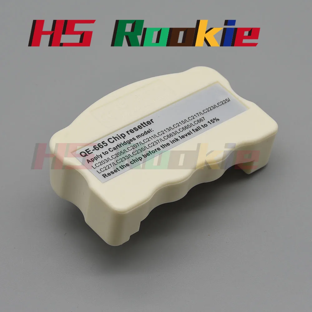 LC203 LC205 LC207 LC205 LC209 LC223 LC665 LC669 LC225 LC227 LC229 LC213 LC215 LC217 LC219 Cartridge Chip Resetter compatible for