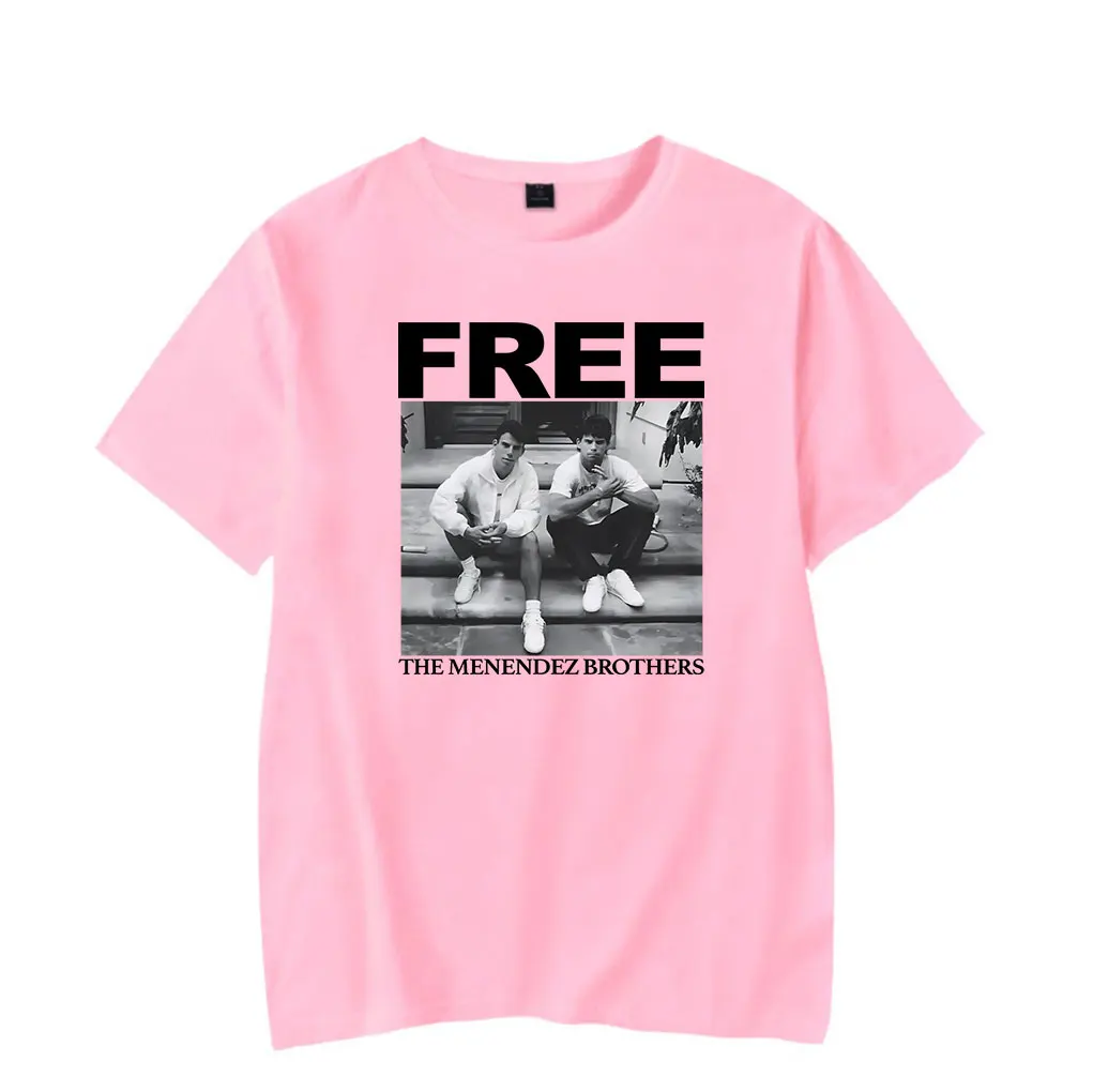 Free the Menendez Brothers  merch  T-Shirt  short  sleeve crewneck tshirt men/women  hip hop tee