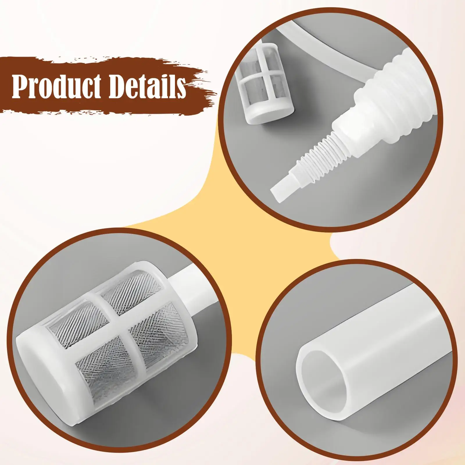 Mini Wine Pump Siphon Pump Hose,Compact Accessories,Home Household Equipment Portable Suction Device