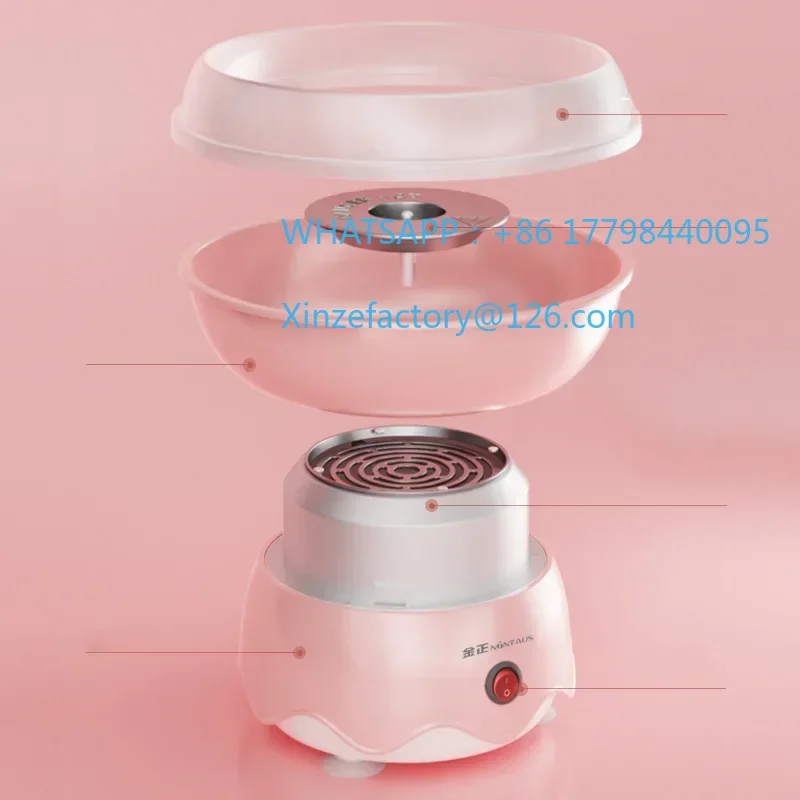 Anpassbare Zuckerwatte Maschine Kinder 1PC Hause Automatisch Machen Zuckerwatte Mini Bunte Zucker Familie Geschenk Geburtstag Pa