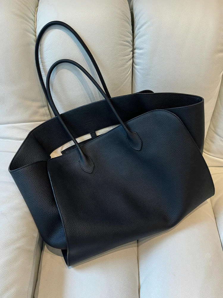 

Кожаная большая сумка-тоут Bla, женская сумка-тоут, новинка 2025, роскошный коврик, высококачественная сумка на одно плечо