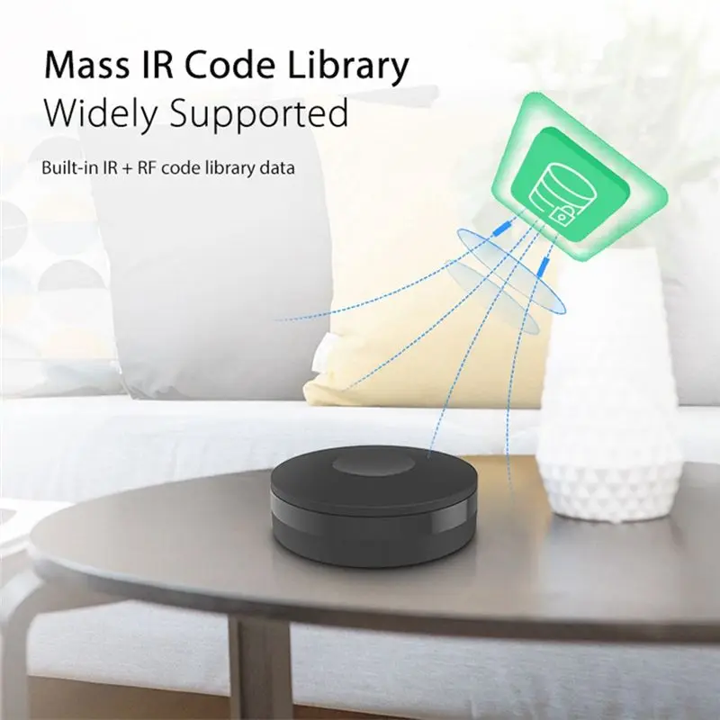 DT21 Tuya Smart WiFi RF IR Remote Control for Air Conditioner ALL TV TV Support Alexa for Google Home