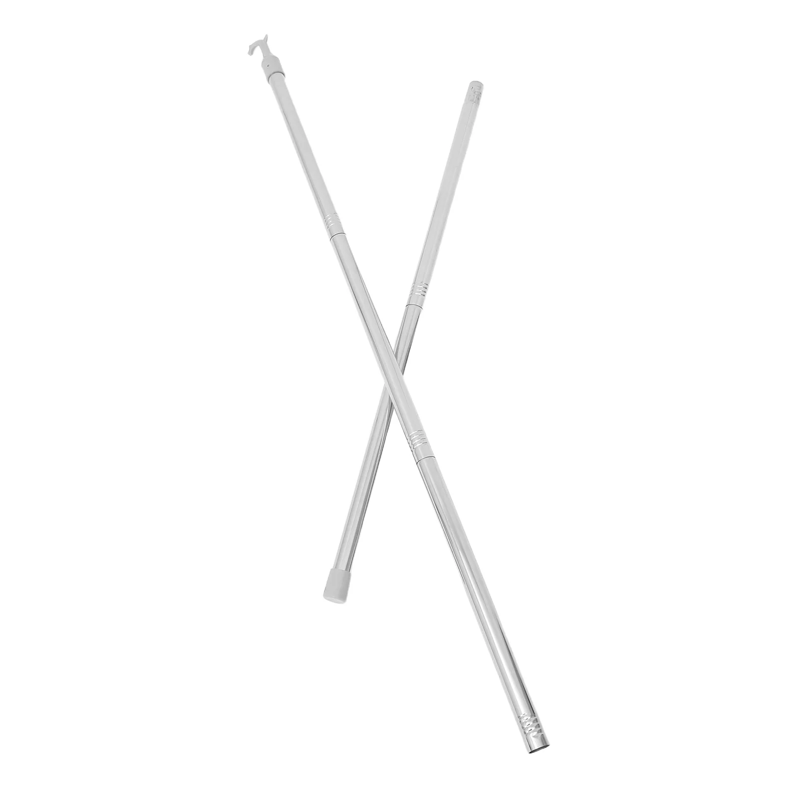 

Adjustable Curtain Rod Telescopic Design Window Shade Pole Efficient Blind Pull Wand for Roller and Cellular Shades