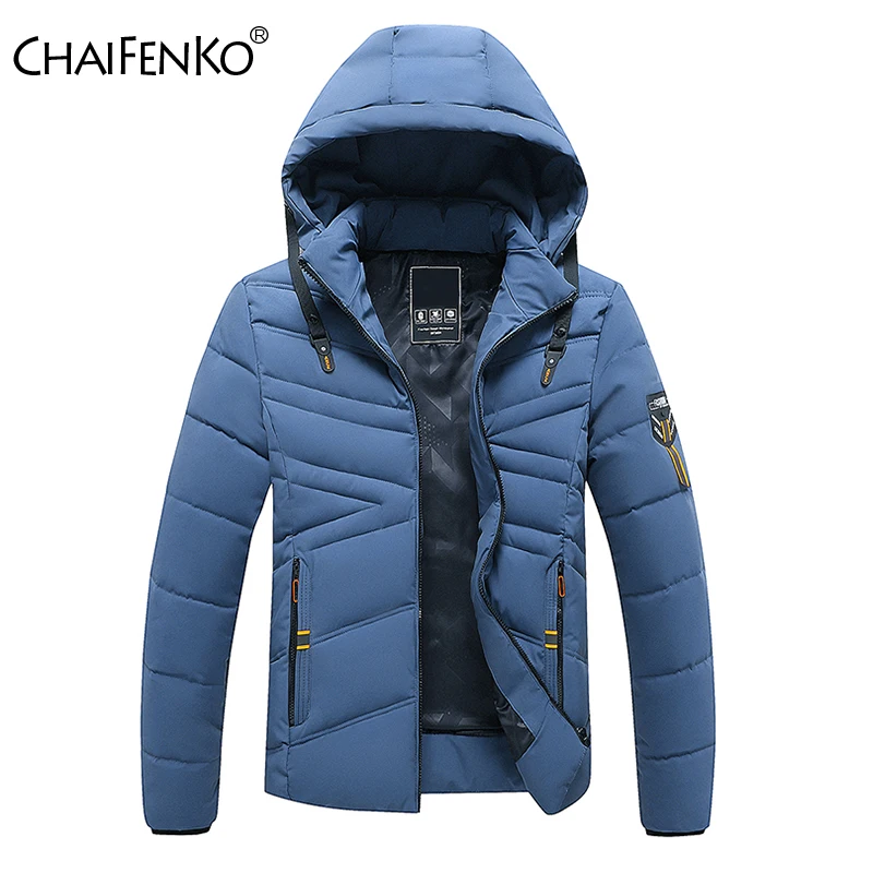 Parka con capucha para hombre, chaqueta gruesa cálida a prueba de viento, prendas de vestir de marca a la moda, Parka informal, invierno, Otoño, 2022