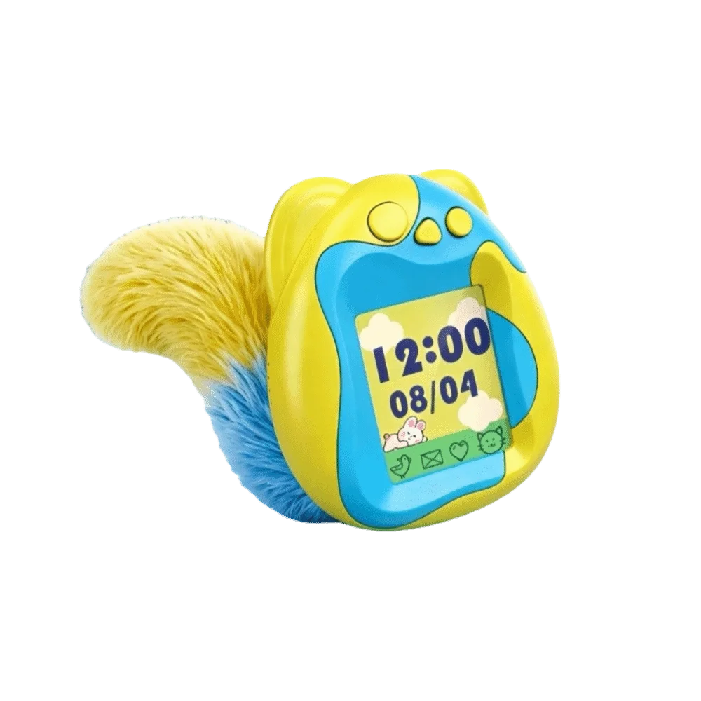 Color Screen Virtual Pet Keychain Portable Mini Pet Game Console LCD Screen Electronic Mini Electronic Pet Kids